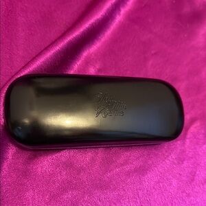 Saks Fifth Avenue Black Eyeglass Case